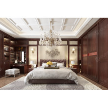 Holike Customized Bedroom Furniture Luxury Laminate Wooden Wardrobe
